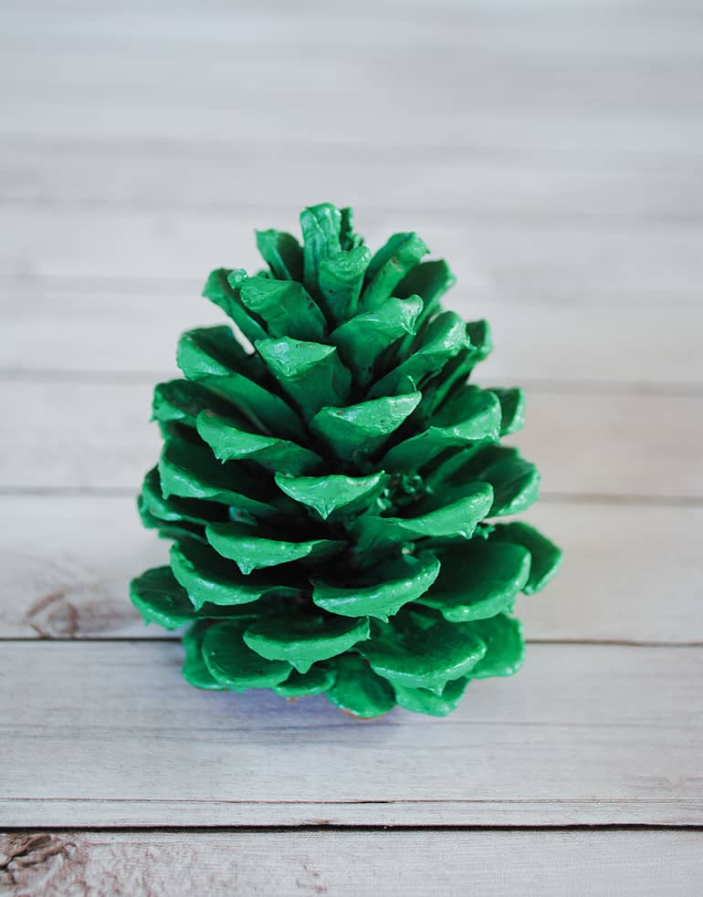 Super Easy Pinecone Christmas Tree Craft DIY Christmas Tree Crafts