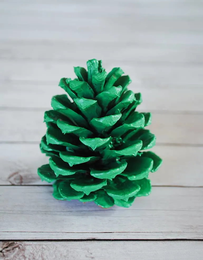 Pinecone Christmas Tree  Christmas DIY #2 