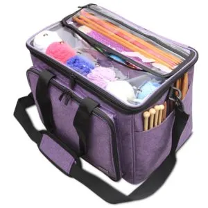 knitting crochet bag