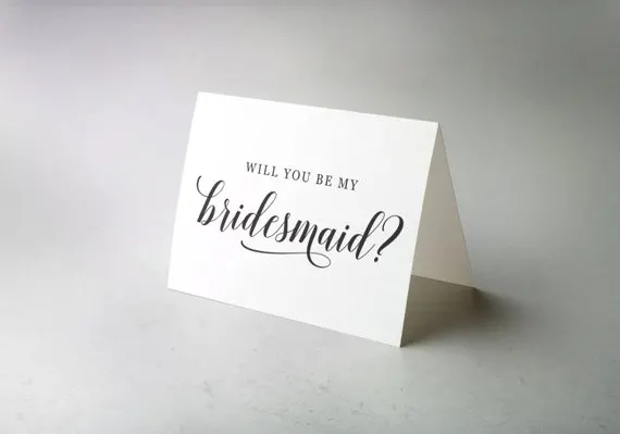 free printable will you be my bridesmaid card