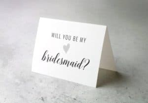 Free Printable Will You Be My Bridesmaid Cards - Pjs and Paint