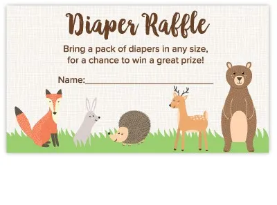 diaper raffle