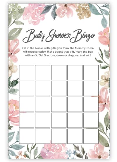 Free Baby Bingo