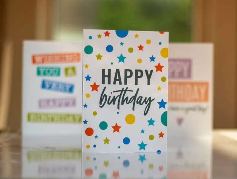 birthday card