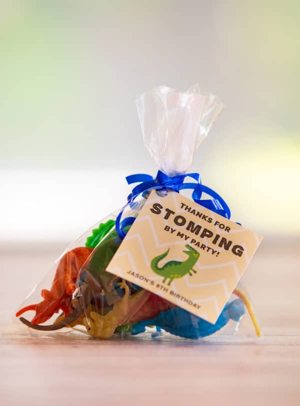 Dinosaur Party Printables | Free Printable Thank You Tags
