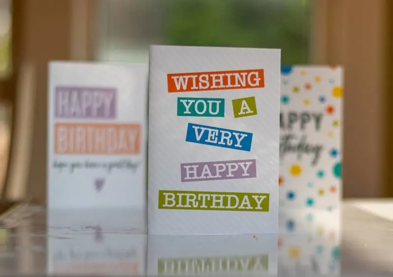 birthday card