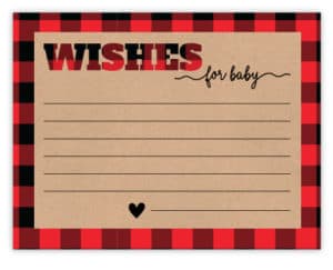Free Plaid Baby Shower Printables | Baby Shower Games