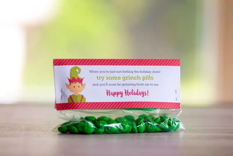 printable grinch pills