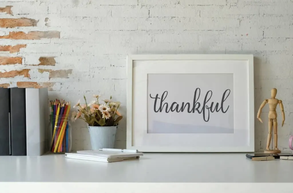 thankful sign