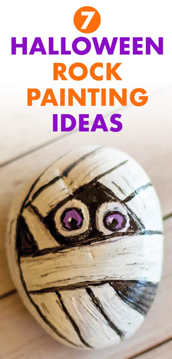 17 Halloween rock painting ideas to make at home - Gathered