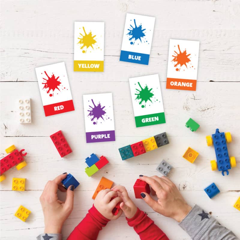 Printable Color Flash Cards