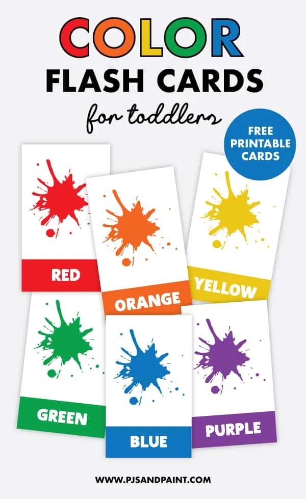 FREE Classroom Flashcards - Simple flashcards for kindergarten!