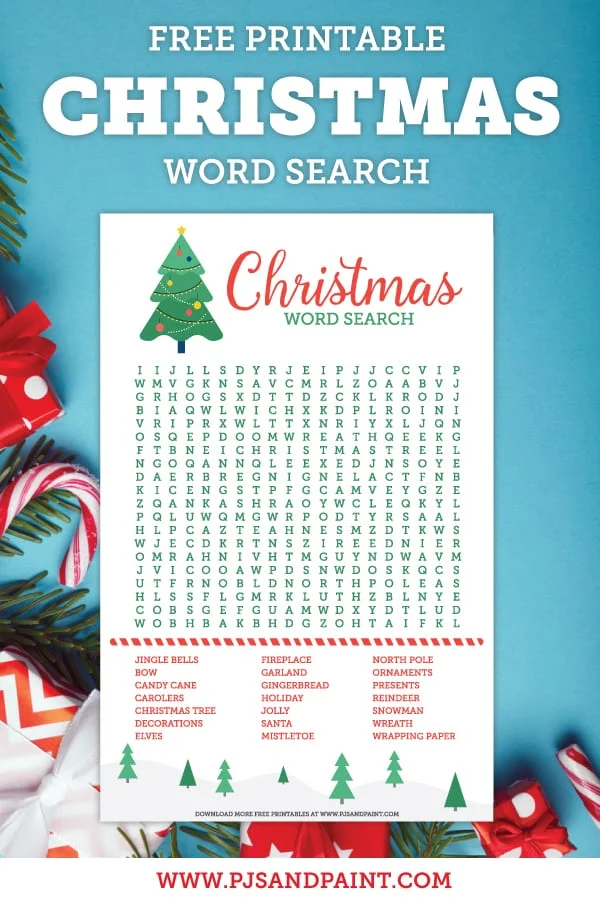 Christmas Word Search Free Printable Christmas Activities