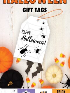 free printable halloween gift tags pinterest