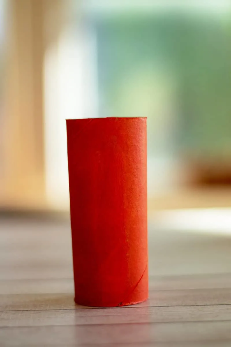 orange paper roll