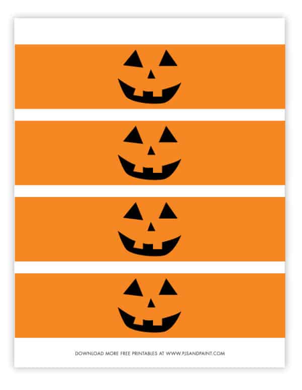 Halloween Water Bottle Labels | Instant Downlod, Free Printable