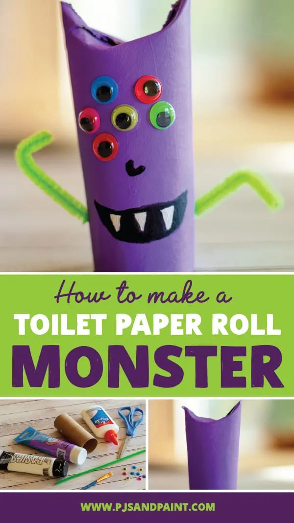 toilet paper roll monster pinterest