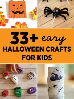 33 easy halloween crafts for kids pinterest