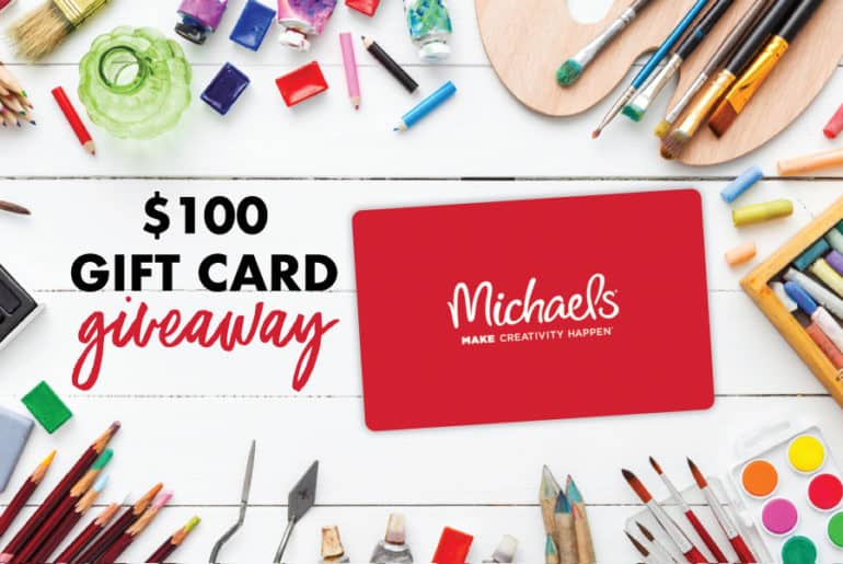 100 Michaels Gift Card Giveaway! Pjs and Paint