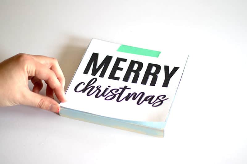 christmas sign diy