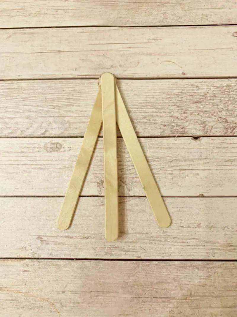 christmas tree popsicle sticks