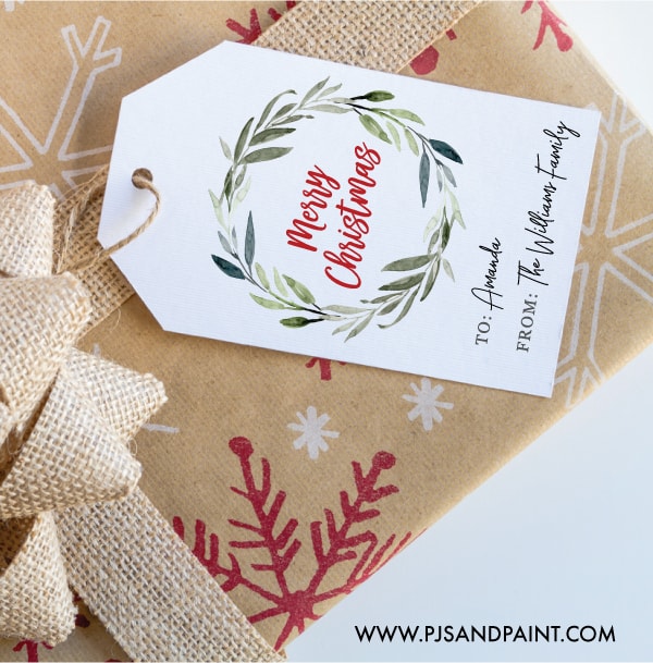 10 Best Free Printable Christmas Gift Name Tags PDF for Free at