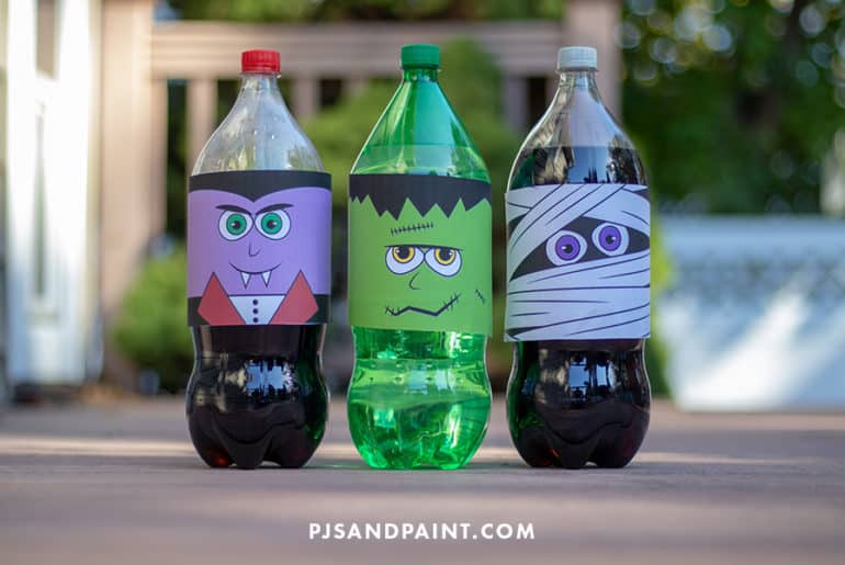 2 liter soda bottle label printables Archives Pjs and Paint