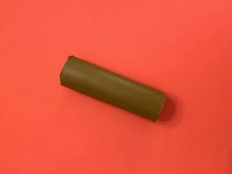 painted brown roll