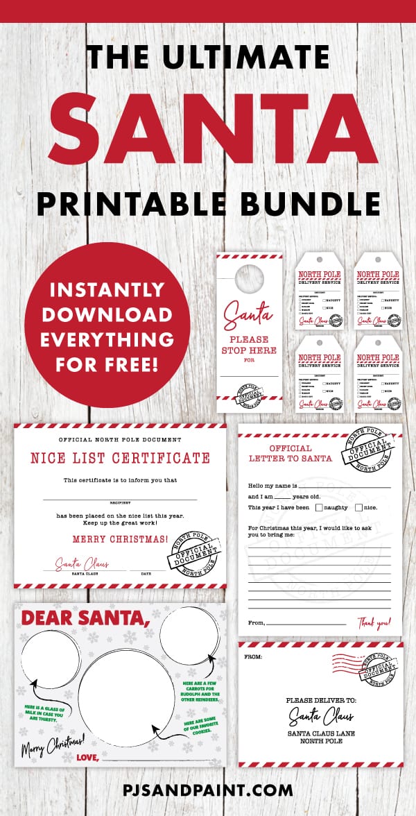 Free Printable Nice List Certificate | Signed by Santa