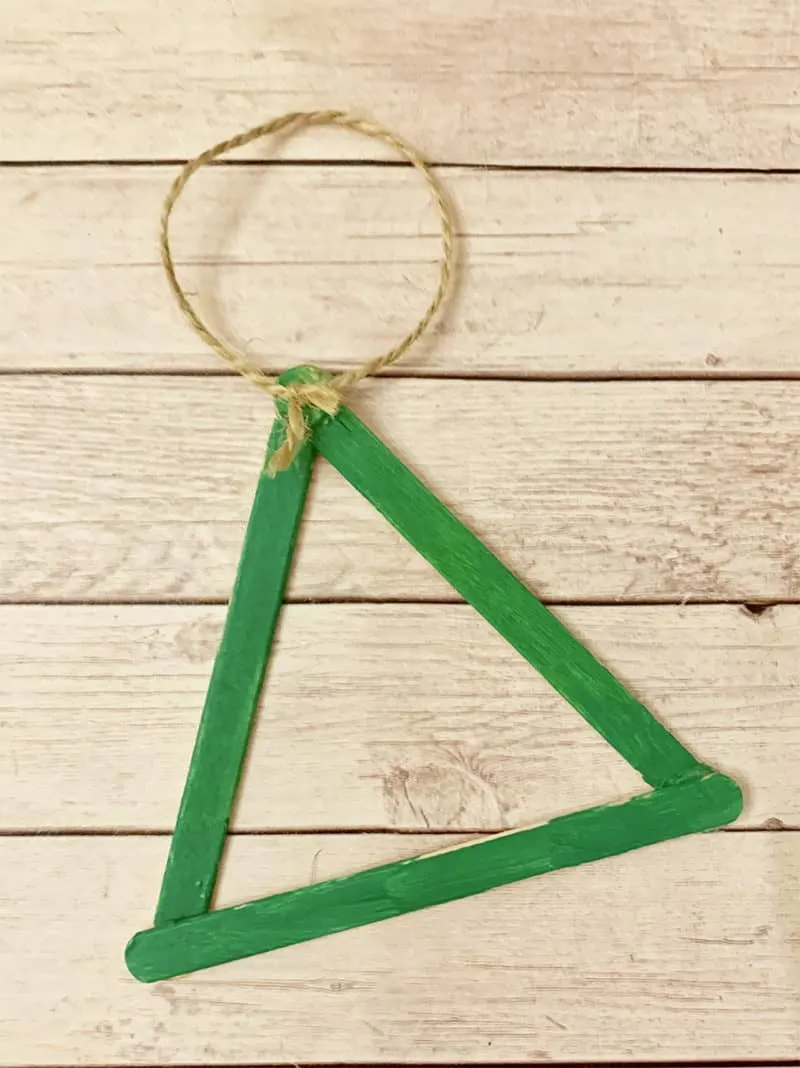 green triangle