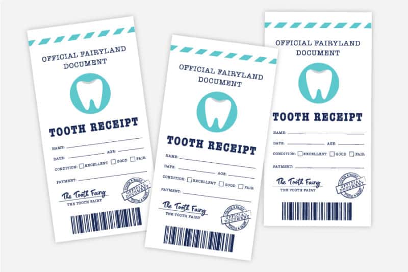 free tooth fairy certificate template