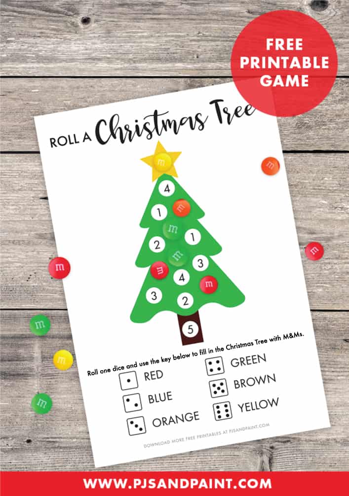 Free Printable Christmas Editable Board Game