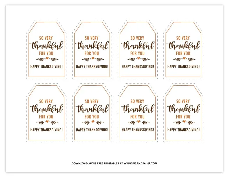 thanksgiving gift tags