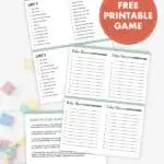 baby shower scattergories pinterest