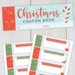free printable christmas coupon book pinterest