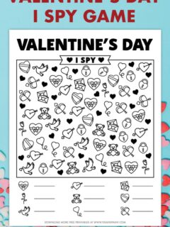 free printable valentines day i spy pinterest image