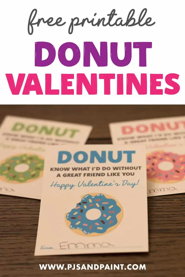 donut valentines