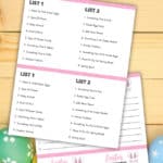 free printable easter scattergories pinterest