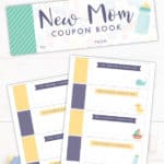 new mom coupon book pinterest