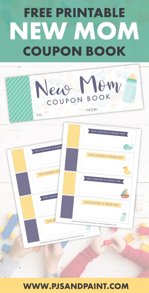 Free Printable New Mom Coupon Book Printable Baby Shower Gift
