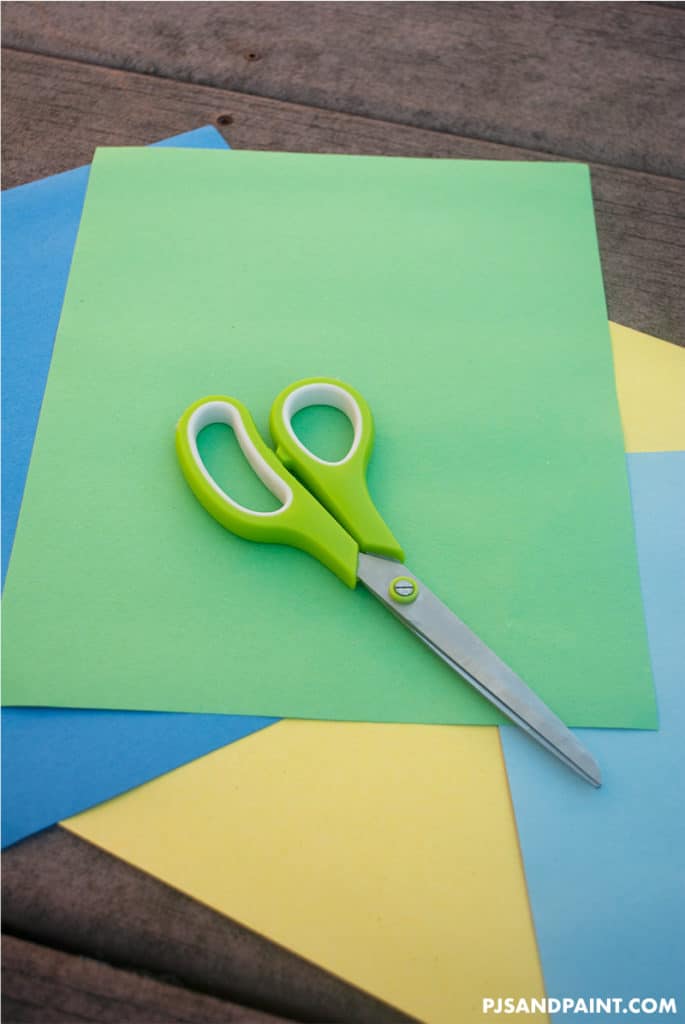 How to make a construction paper bulldozer craft Pjs and Paint