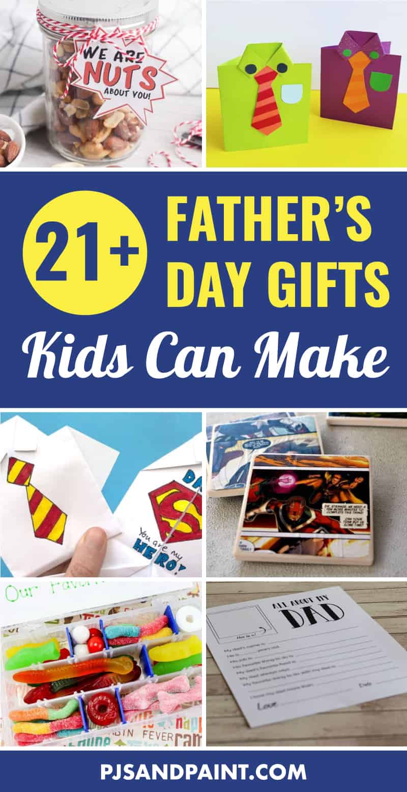 fathers day gifts kids can make