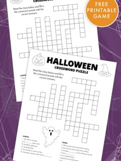 halloween crossword