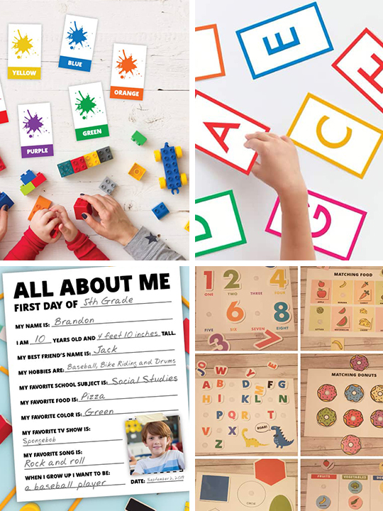 Best Of: Free Back to School Printables - Pjs and Paint