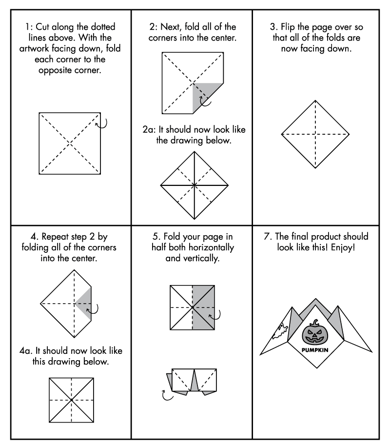 How to Play the Cootie Catcher Drawing Game - Fun for Kids Who Love to Draw  - Step by Step Instructions - How to Draw Step by Step Drawing Tutorials