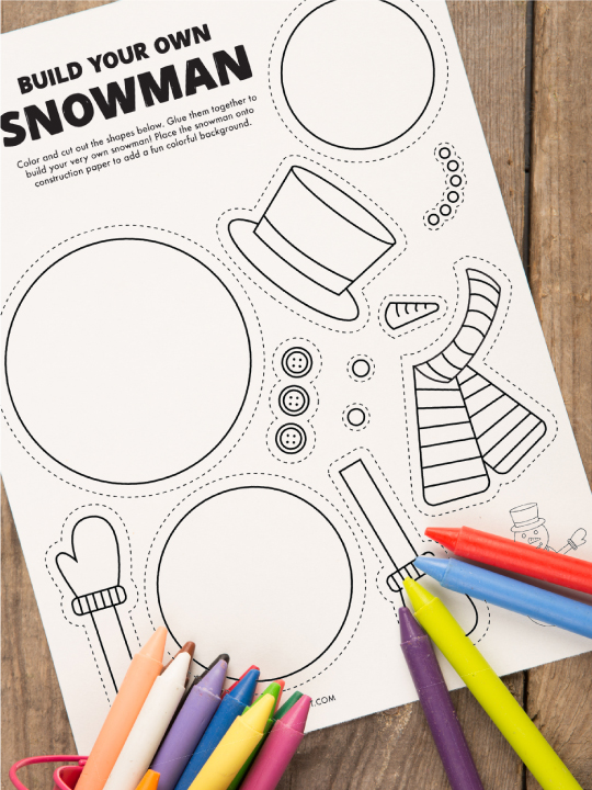Build A Snowman Template