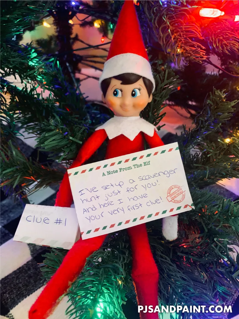 elf on the shelf notes