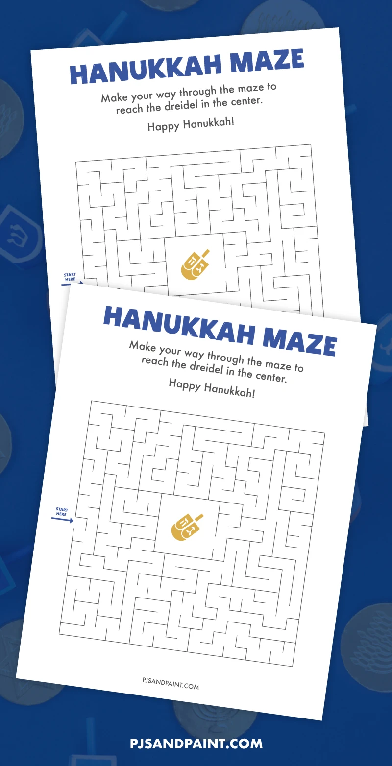 hanukkah maze 2