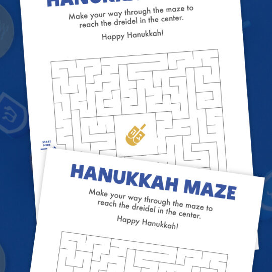 Hanukkah Pjs and Paint