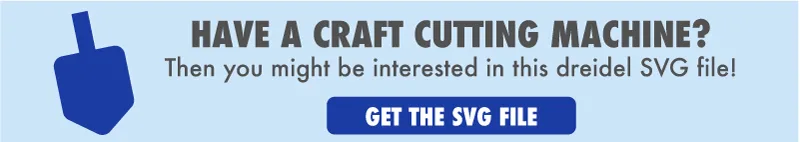 dreidel svg banner